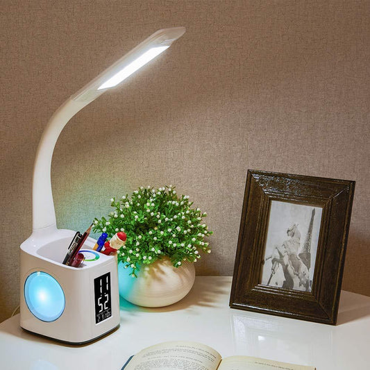 Study LED Desk Lamp USB Charging Port Night Light