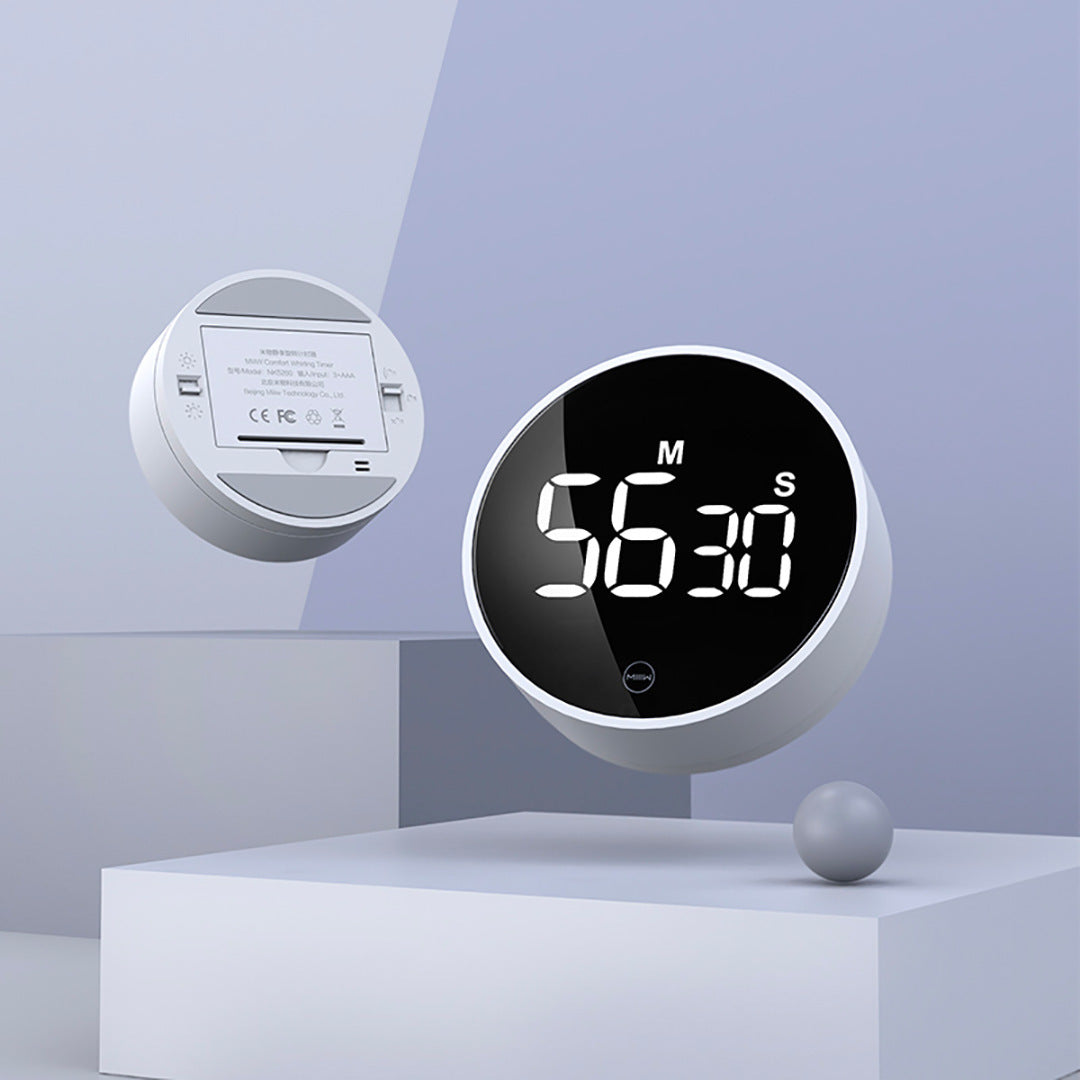 Rotating Timer Magnetic Silent Timer for Kitchen