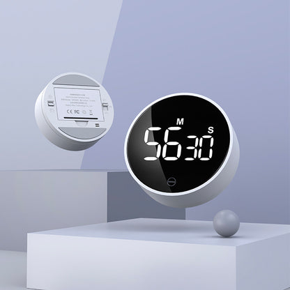 Rotating Timer Magnetic Silent Timer for Kitchen