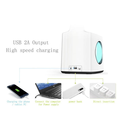 Study LED Desk Lamp USB Charging Port Night Light