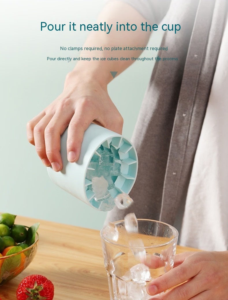 Silicone Household Cylinder Ice Cube Mold Ice Cube