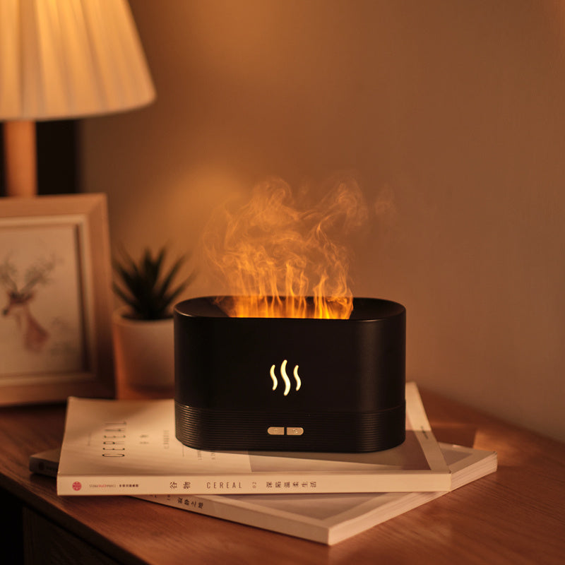 USB Fragrance Essential Oil Diffuser Simulation Flame