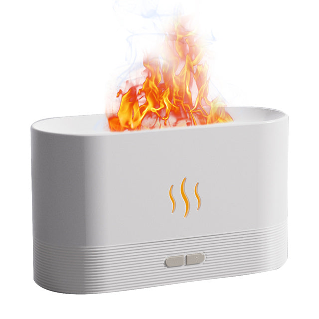 USB Fragrance Essential Oil Diffuser Simulation Flame