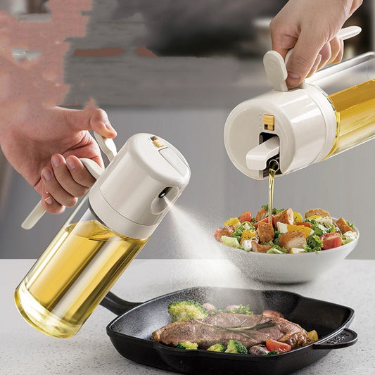 Oil Sprayer Bottle BBQ Cooking Oil Dispenser Olive