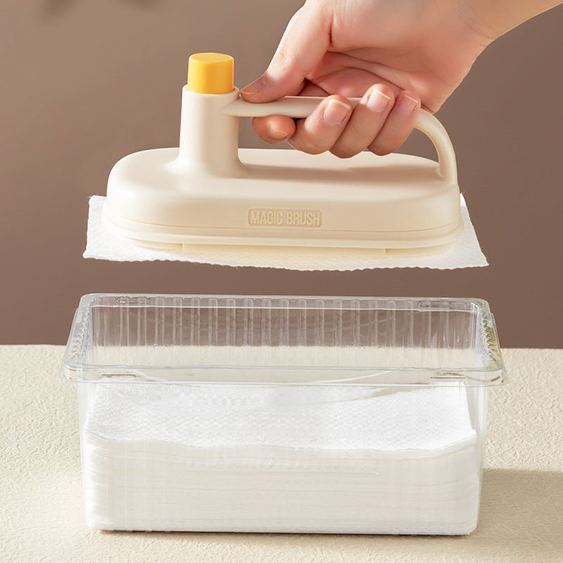 Bathroom Toilet Cleaning Magic Brush Wall Cleaning