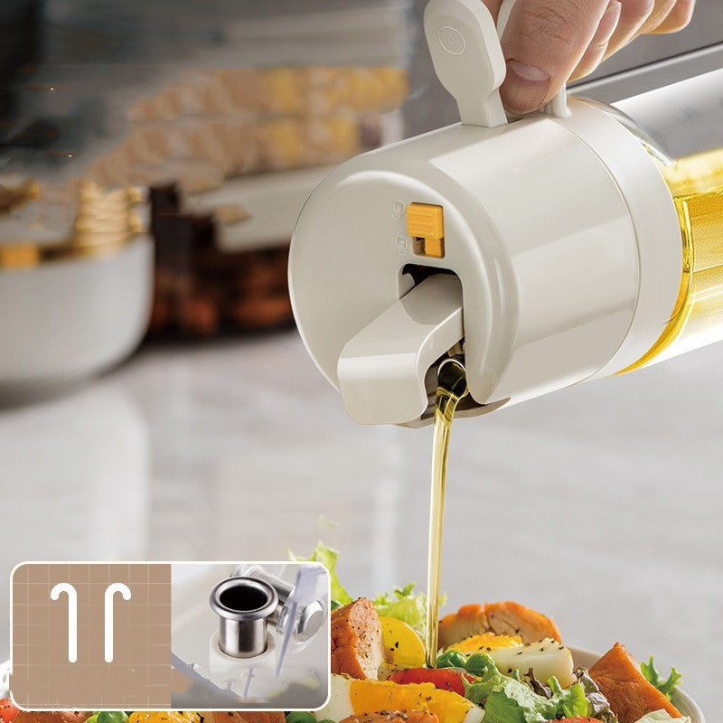 Oil Sprayer Bottle BBQ Cooking Oil Dispenser Olive