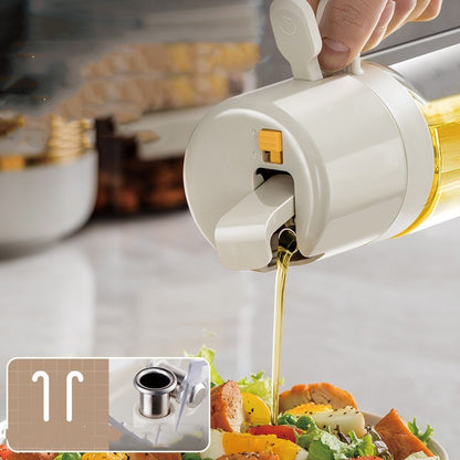 Oil Sprayer Bottle BBQ Cooking Oil Dispenser Olive