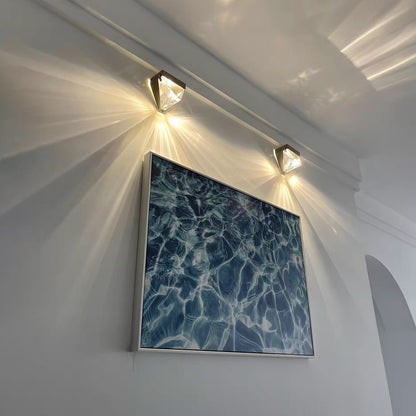 Light Luxury Crystal Wall Lamp Corridor Aisle