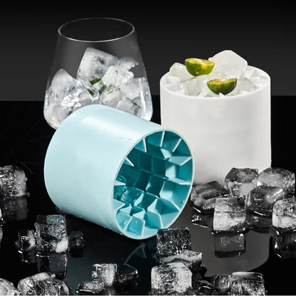Silicone Household Cylinder Ice Cube Mold Ice Cube