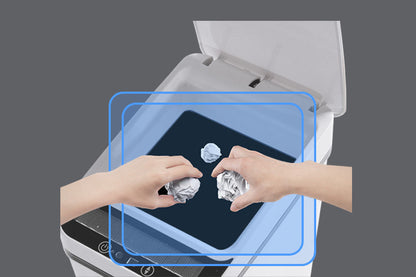 Intelligent Induction Automatic Flip Trash Household Use