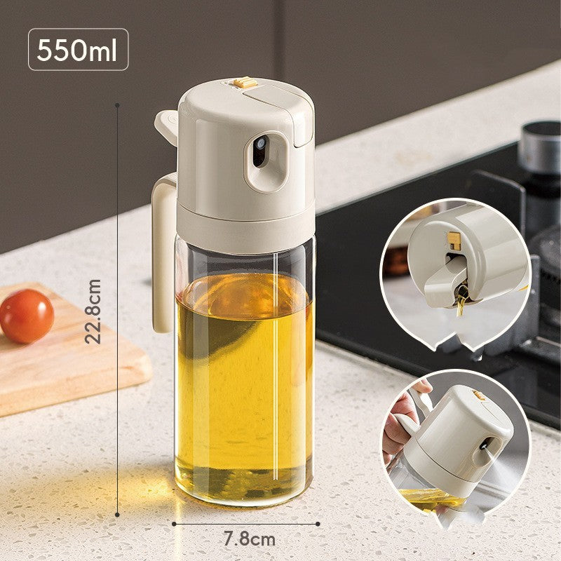 Oil Sprayer Bottle BBQ Cooking Oil Dispenser Olive