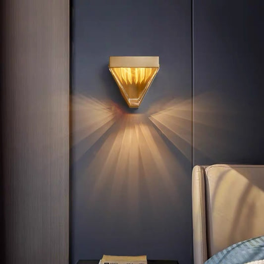 Light Luxury Crystal Wall Lamp Corridor Aisle