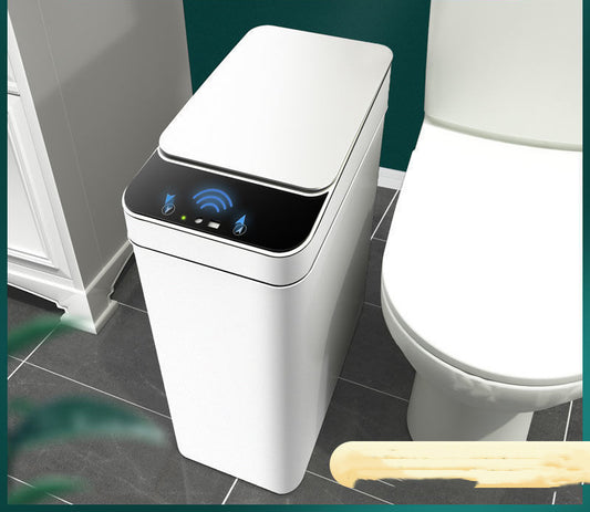 Intelligent Induction Automatic Flip Trash Household Use