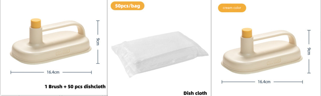 Bathroom Toilet Cleaning Magic Brush Wall Cleaning